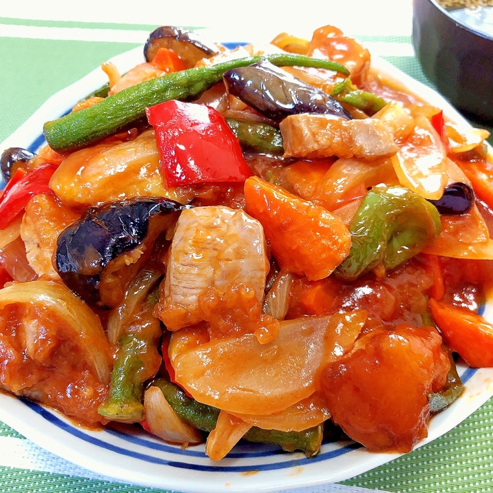 野菜たっぷり!ご飯がすすむ!絶品酢豚